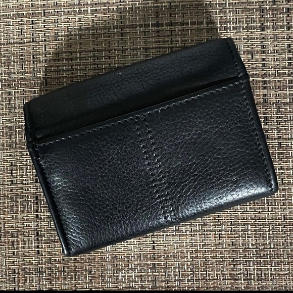 Vintage Coach Black Multi-Function Purse Natural Grain 4974 - Picture 2 of 9